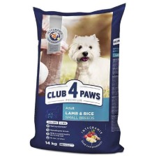 Клуб 4 Лапи Premium Small Breeds Lamb для собак з ягням 14 кг