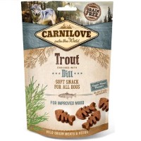 Лакомство для собак Carnilove DogSemi Moist, форель и укроп 200 г (111372)