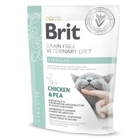 Brit VD Cat Struvite для кошек при мочекаменной болезни с курицей 400 г