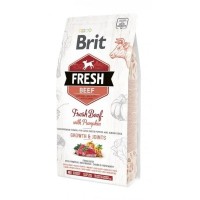 Brit Fresh Beef Pumpkin Puppy Large для цуценят великих порід з яловичиною 2.5 кг