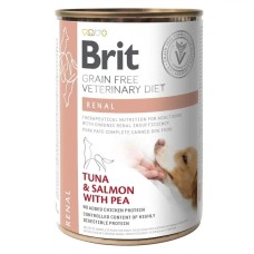 Brit VD Renal Cans для собак з лососем 400 г