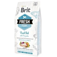 Brit Fresh Fish Pumpkin Adult Large для собак великих порід з рибою та гарбузом 2.5 кг