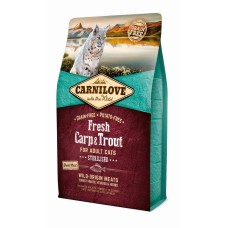 Carnilove Carp Trout Sterilised для стерилізованих кішок з коропом та фореллю 6 кг