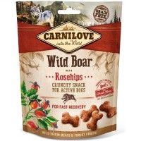 Ласощі для собак Carnilove Dog Crunchy Snack, дикий кабан та шипшина 200 г (100407)
