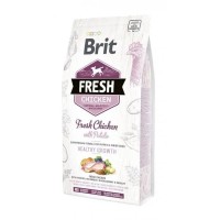 Brit Fresh Chicken Potato Puppy для щенков с курицей 12 кг