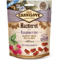 Ласощі для собак Carnilove Dog Crunchy Snack, скумбрія та малина 200 (100409/8875)