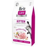 Brit Care GF Kitten для котят с курицей и индейкой 7 кг