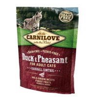 Carnilove Duck Pheasant Hairball Control для кошек с уткой и фазаном 400 г