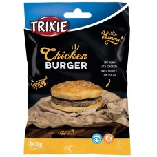 Лакомства для собак Trixie Chucekn Burger, Бургер с курицей, 9 см,140 г (31505)