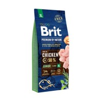 Brit Premium Junior XL для щенков крупных и гигантских пород c курицей 3 кг
