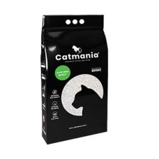 Бентонітовий наповнювач Catmania для кішок із запахом алое вера, зелені гранули, 5 л 4.25 кг