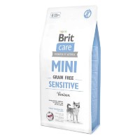 Brit Care Mini GF Sensitive для собак с олениной 2 кг