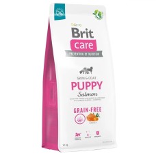 Brit Care Dog GF Puppy для щенков с лососем 12 кг