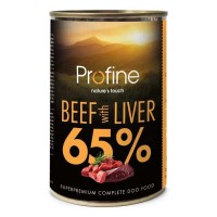Вологий корм Profine Beef and Liver для собак з яловичиною та яловичою печінкою 400 г