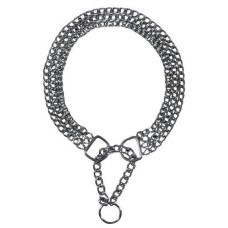 Ошейник Trixie Semi-Choke Chain для собак трехрядный хромированный, 60 см (2268)