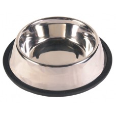 Миска Trixie Stainless Steel Bowl для собак, нержавеющая сталь, 1.8 л (24854)