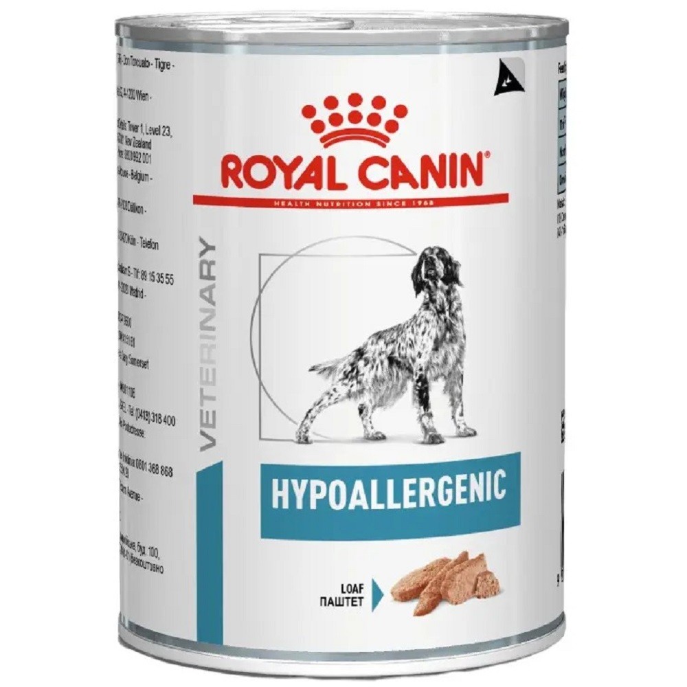 Royal Canin Hypoallergenic Cans для собак при харчовій алергії 400 г