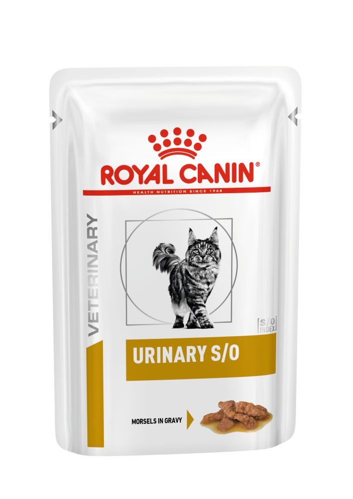 Royal Canin Urinary S/O Feline Pouches в соусі для котів 12x85 г