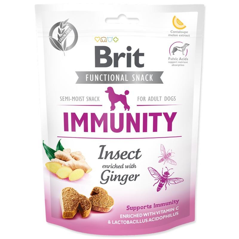 Лакомства Brit Care Immunity для поддержания иммунитета у собак 150 г