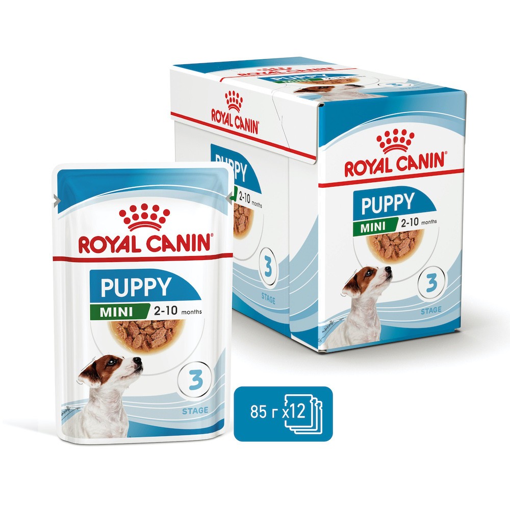 Royal Canin Mini Puppy для цуценят у соусі 12х85 г