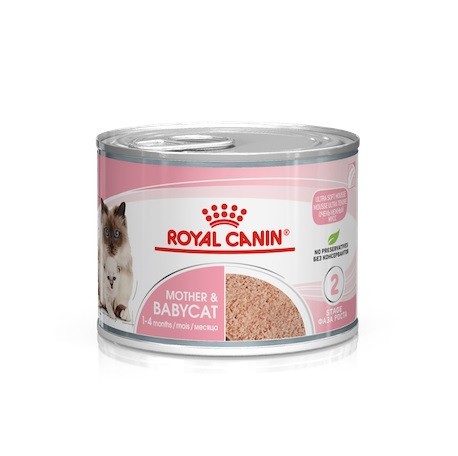 Royal Canin Babycat Instinctive мус для кошенят 12х195 г