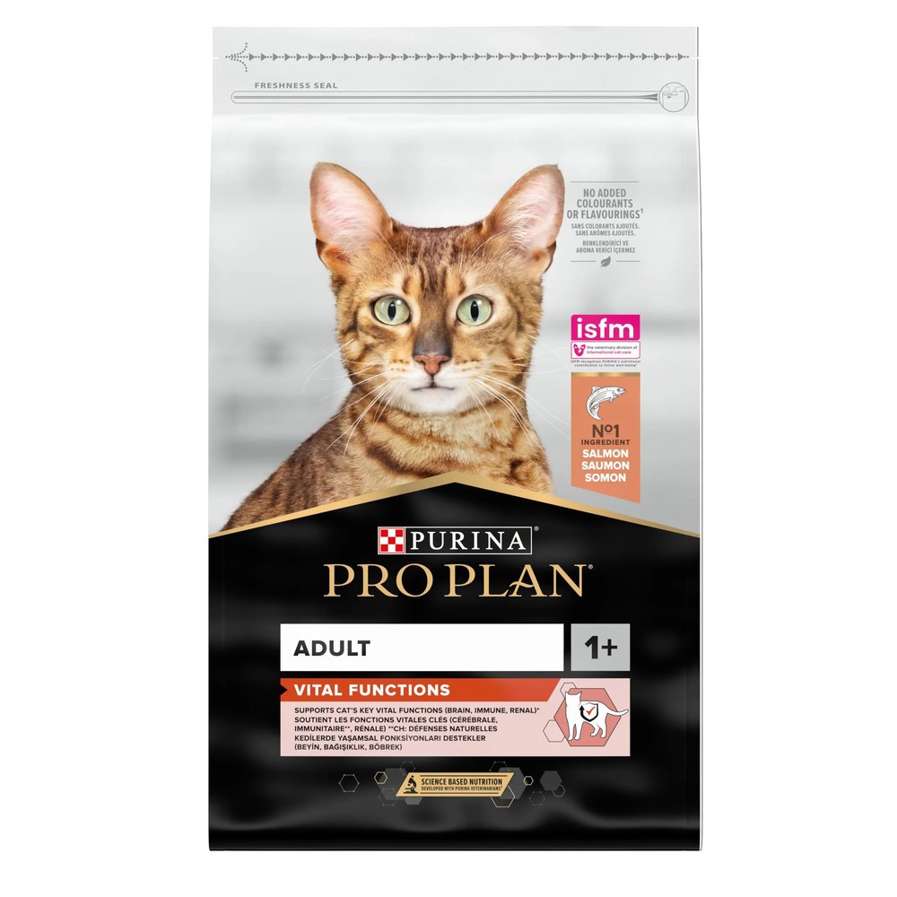 Purina Pro Plan Cat Adult Vital Functions Salmon для кішок з лососем 10 кг