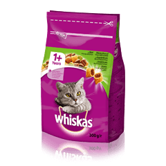 Whiskas для кішок з ягням 300 г