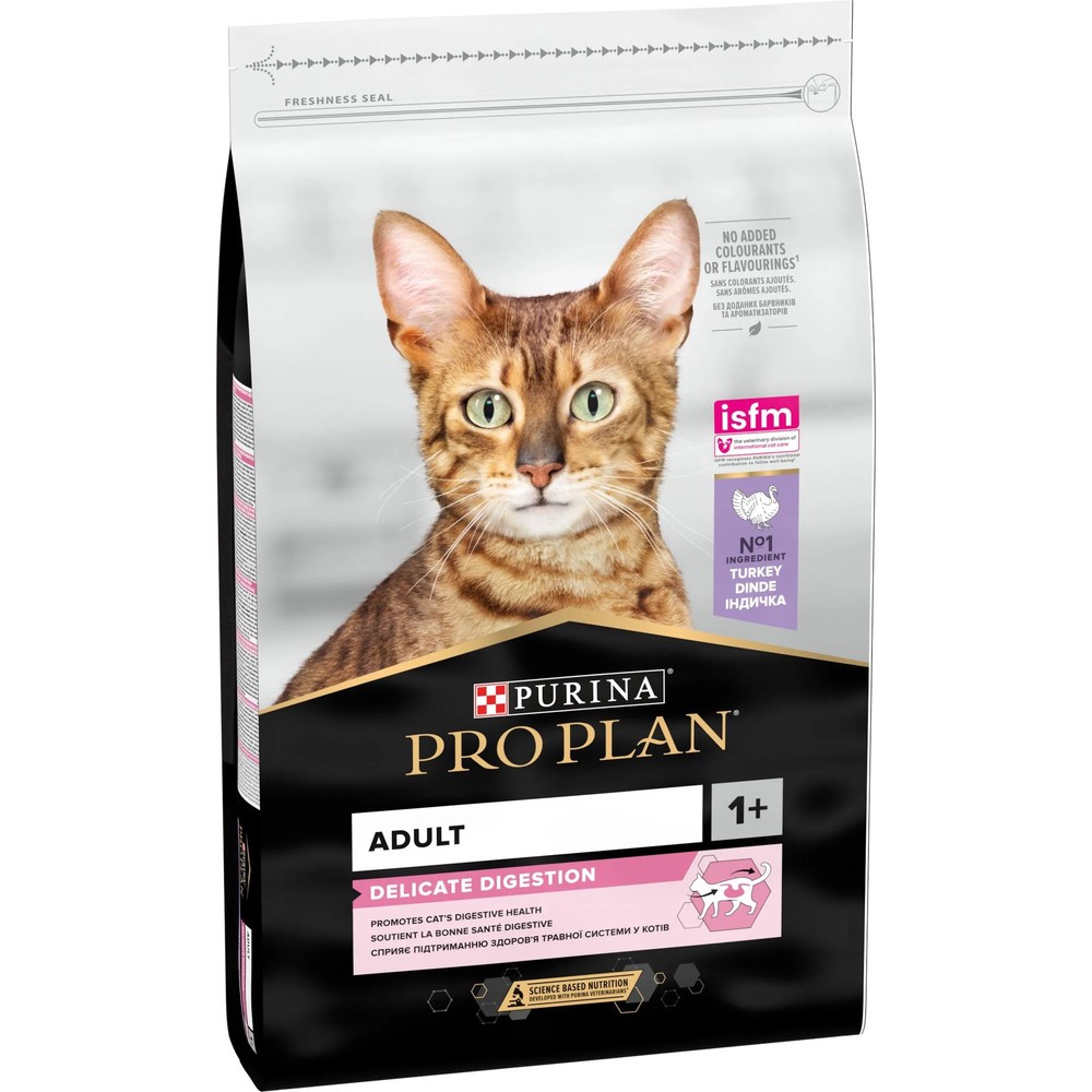 Purina Pro Plan Cat Adult Delicate Digestion Turkey для котів з індичкою 10 кг