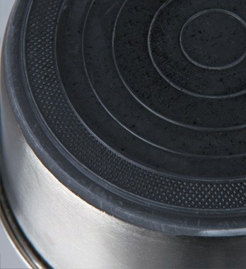 Миска Trixie Stainless Steel Bowl для собак, нержавеющая сталь, резиновое основание, 1 л (25072)