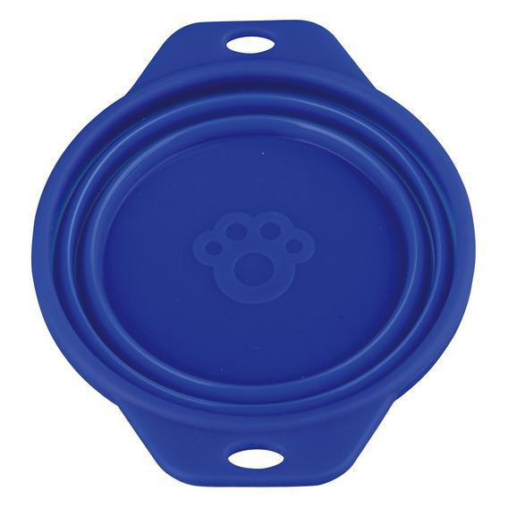 Миска Trixie Travel Bowl для собак дорожная, силикон, 1 л (25012)