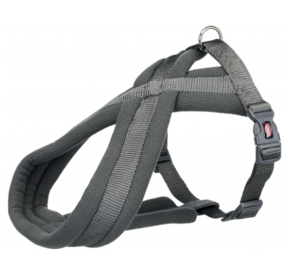 Шлея Trixie Premium Touring Harness для собак нейлоновая, 35-50 см графитовый (203716)